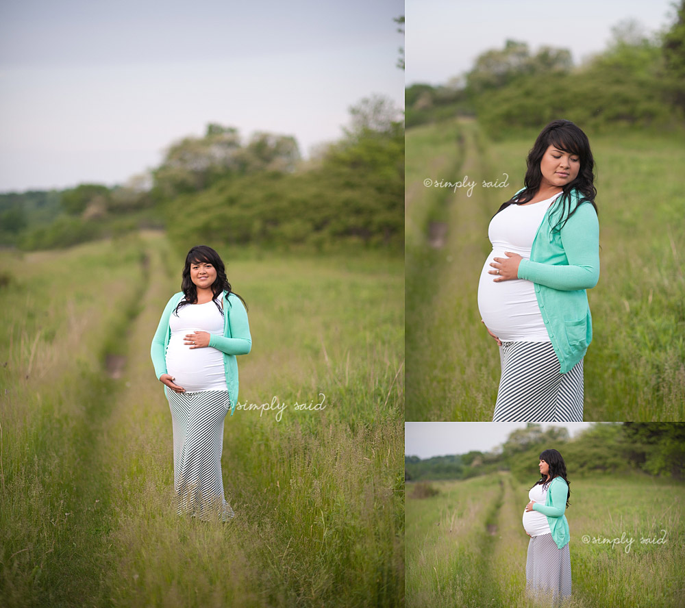 how to pose for a maternity session