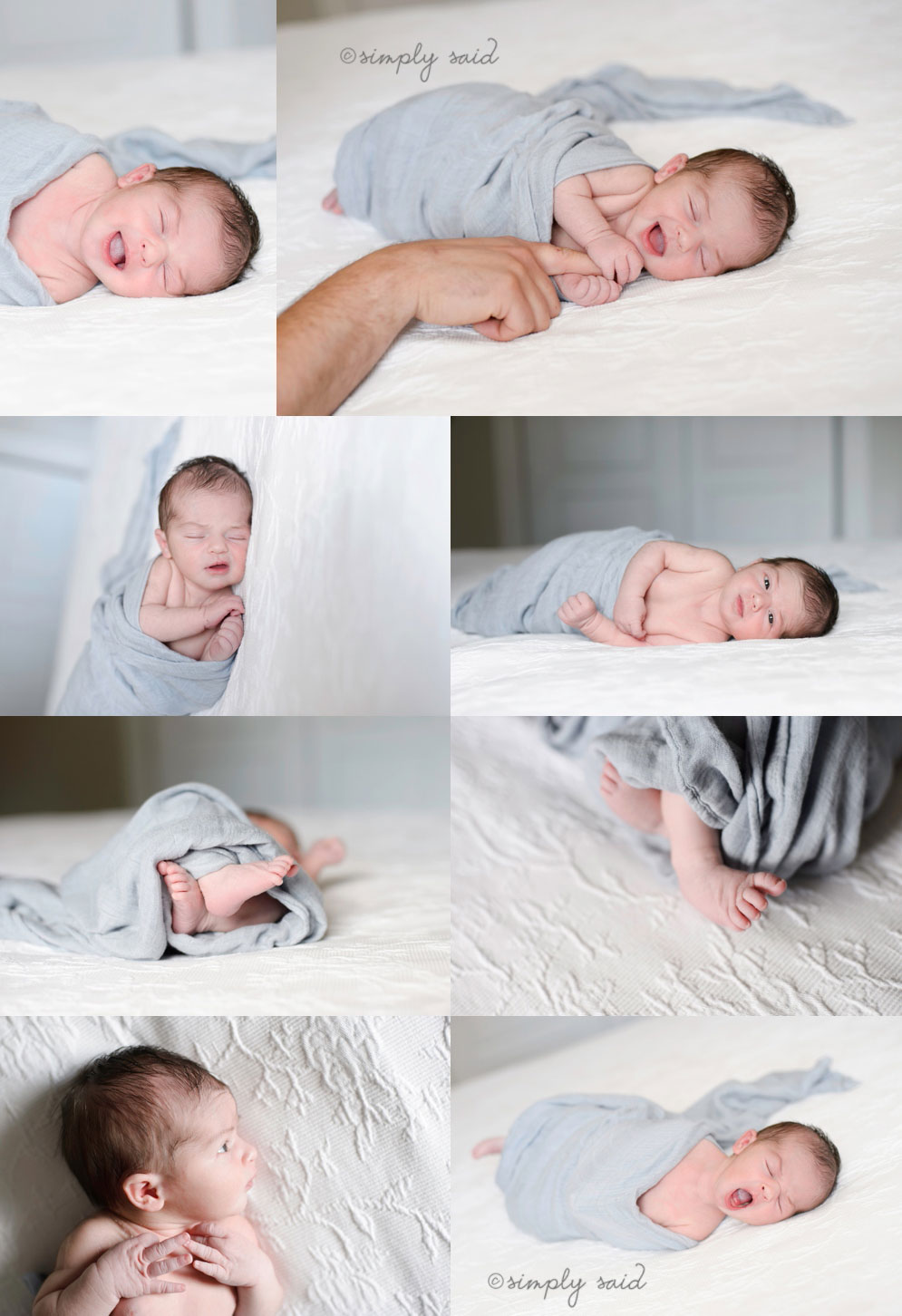 2-london-ontario-newborn-photographer-on-bed-7-days-old